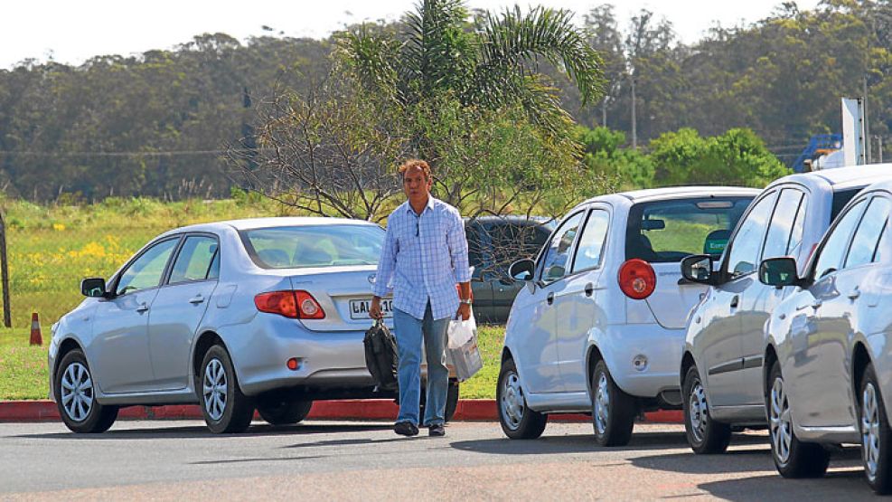 Relajado. El empresario, recién llegado a la ciudad esteña.