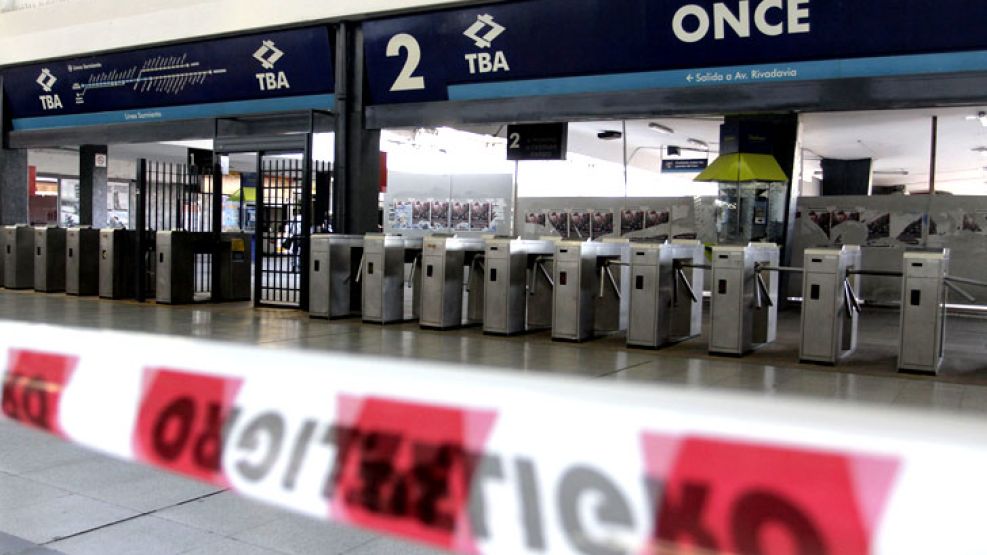 Por la medida de fuerza, el Ministerio del Interior y Transporte puso a disposición de los pasajeros un servicio de colectivos.