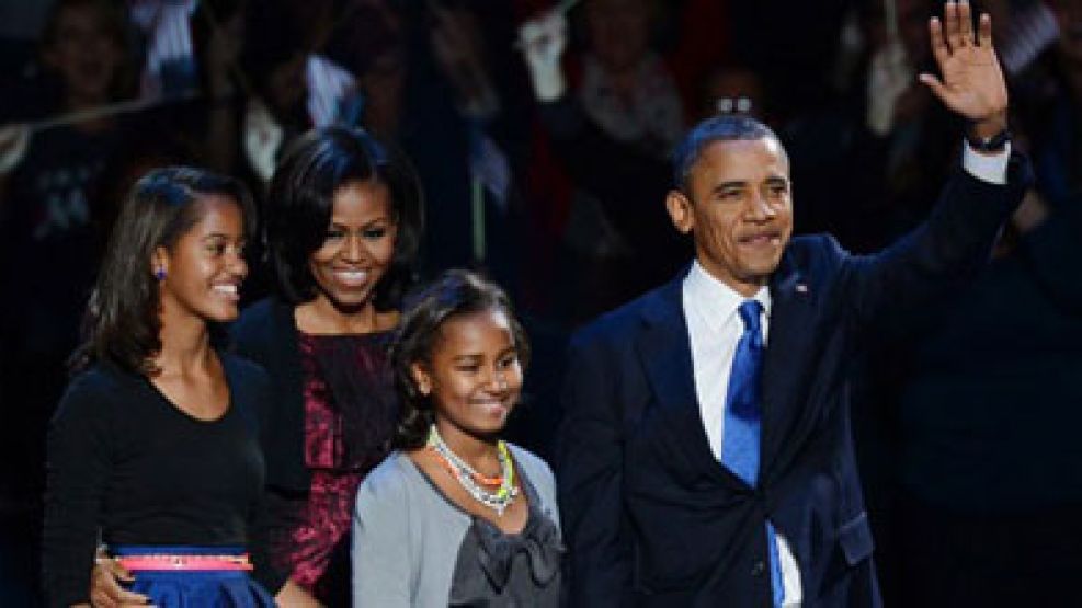 Obama y su familia