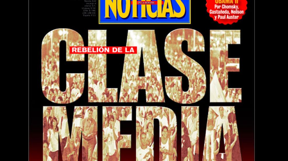 La tapa de Noticias.