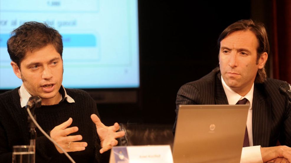 Lorenzino y Kiciloff.