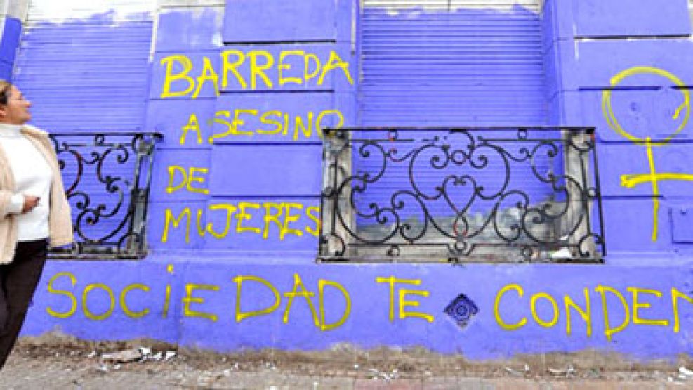La vivienda está ubicada en la calle 48 entre 12 y 13 de La Plata.