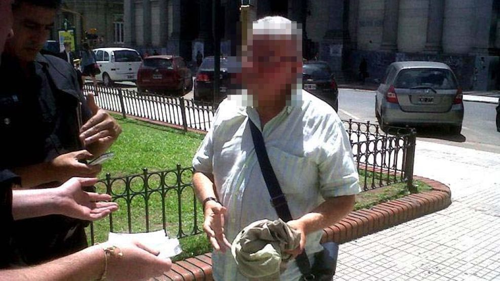 La imagen del presunto "punga".
