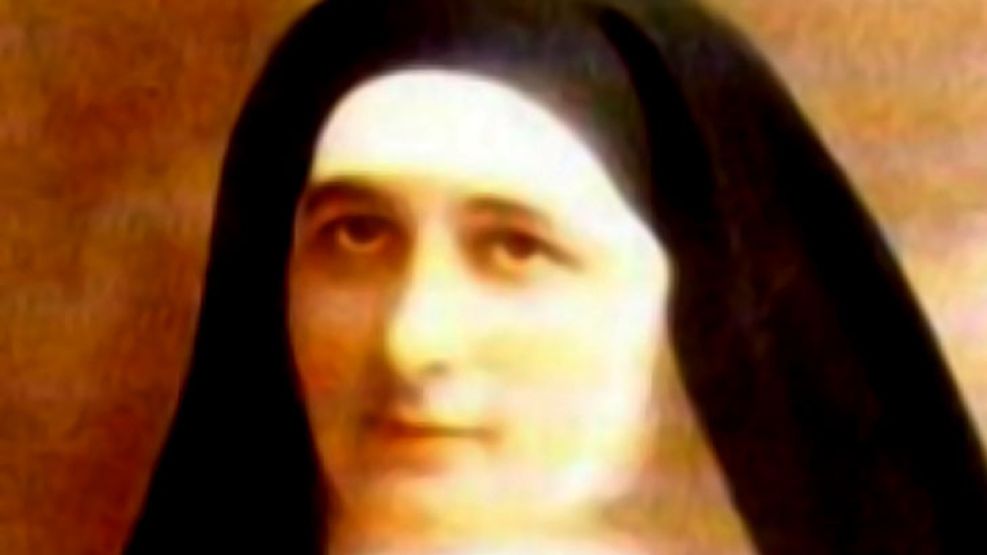 María Crescencia Pérez, proclamada beata por el cardenal Angelo Amato, enviado especial del papa Benedicto XVI.