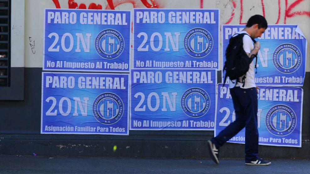 El paro de la CGT opositora y la CTA se sintió también en el interior del país.