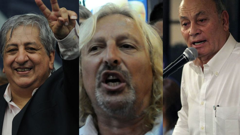 Piumato, Sobrero y Yasky coincidieron en resaltar el alto acatamiento al paro. 