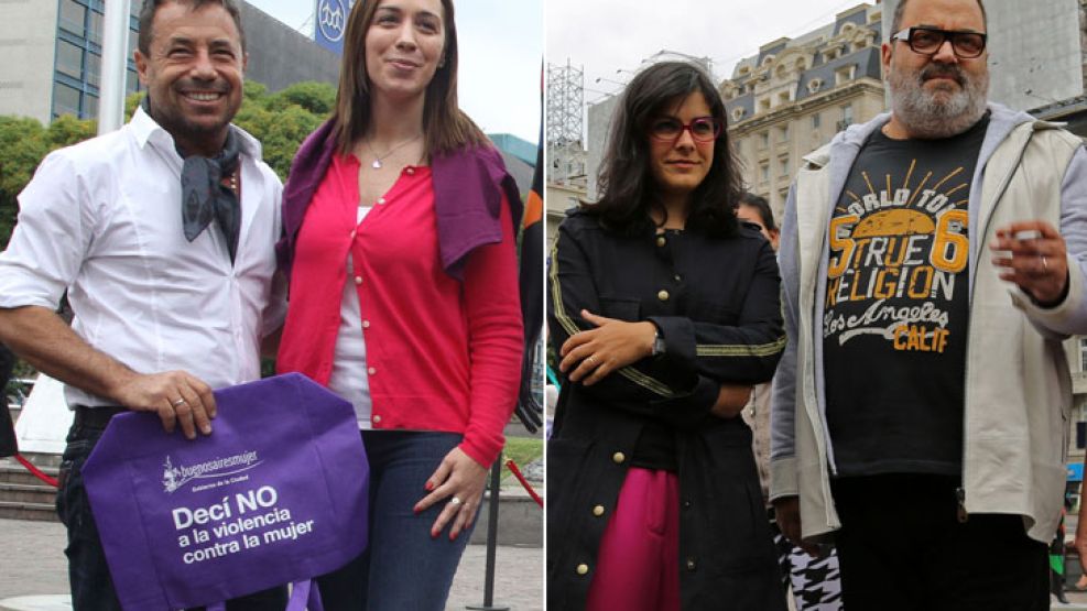 Ricky Sarkany, Vidal, Sarah Stewart Brown y Lanata.