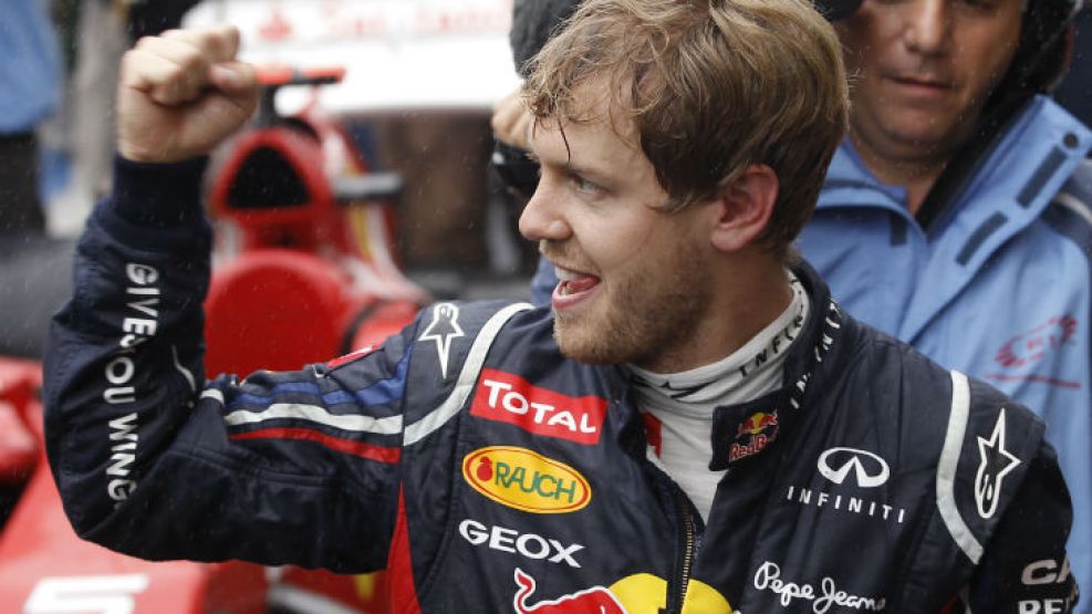 El alemán Sebastian Vettel (Red Bull) se coronó tricampeón de la Fórmula 1.