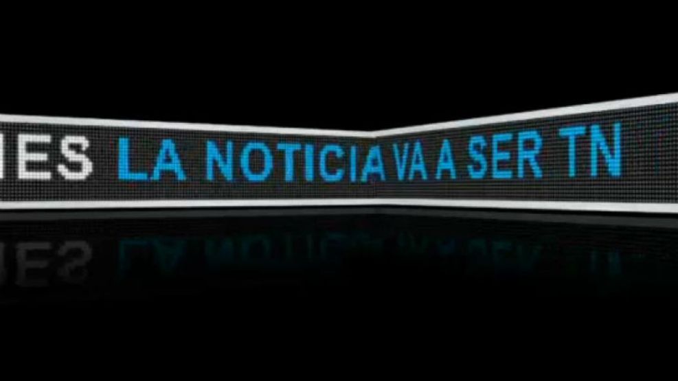 Desde hace una semana TN anunciaba que el lunes iba a ser noticia. 
