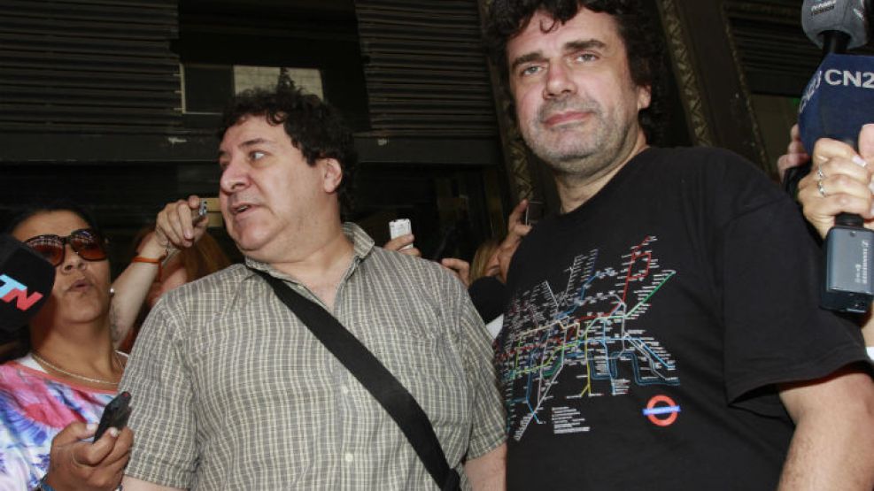 Los metrodelegados en la Subsecretaría de Trabajo porteña, donde esperaban llegar a un acuerdo.