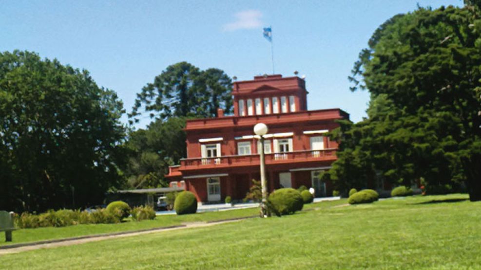 La Quinta de Olivos, pintada de nuevo por orden de la Presidenta.