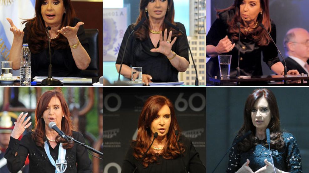 La Presidenta en sus múltiples apariciones durante noviembre. Fueron más malas noticias que buenas en Olivos y la Rosada.