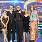 Las dos parejas al duelo telefonico