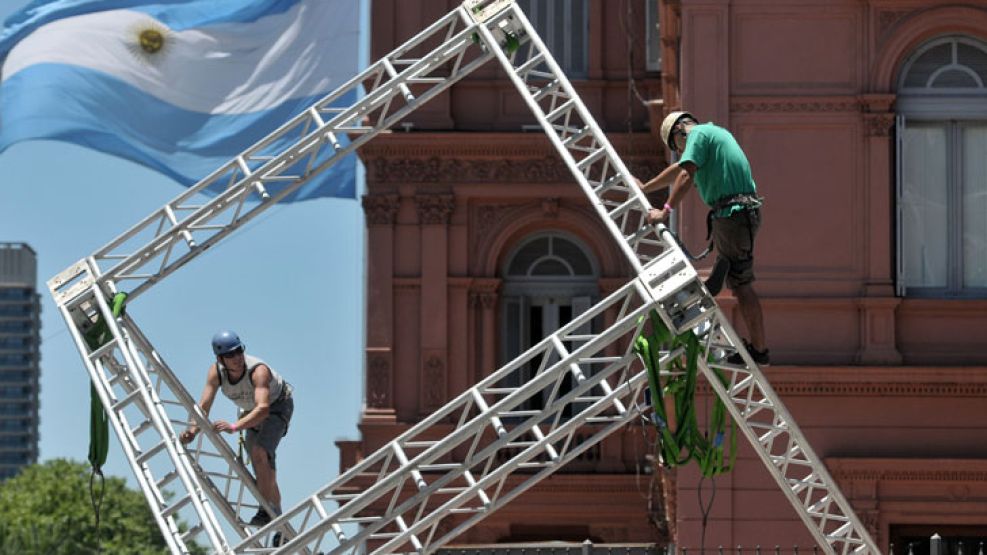 El duro revés judicial no bajó el evento, que inicialmente estaba pensado para ?respaldar? al 7D. 