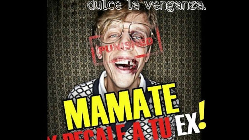 "Mamate y pegale a tu ex", reza la publicidad del boliche Bali Hai.