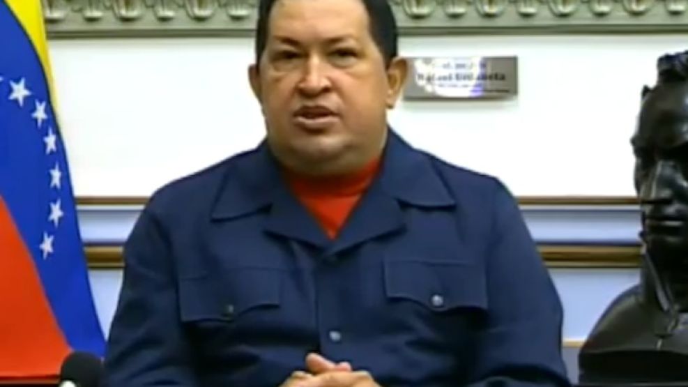 El presidente venezolano Hugo Chávez.