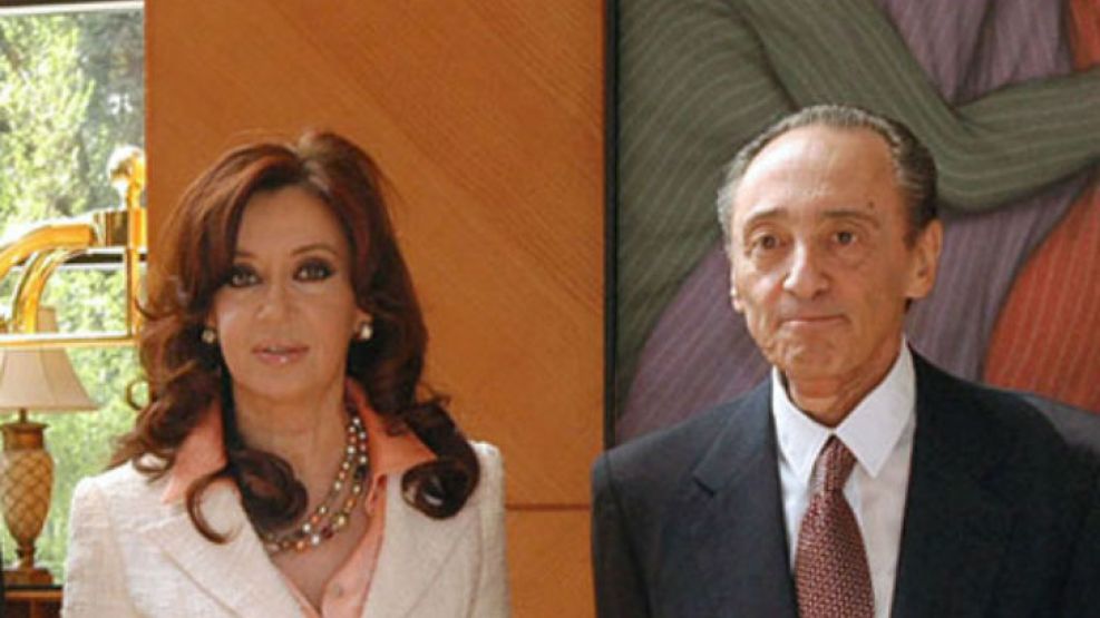 Cristina Fernández y Héctor Magnetto