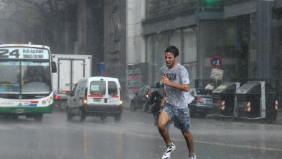 La tormenta del jueves, en Capital y Gran Buenos Aires. 