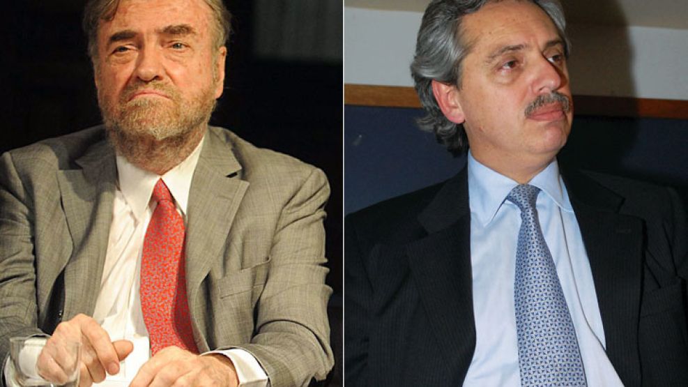 Miguel Bonasso y Alberto Fernández, bajo amenaza.