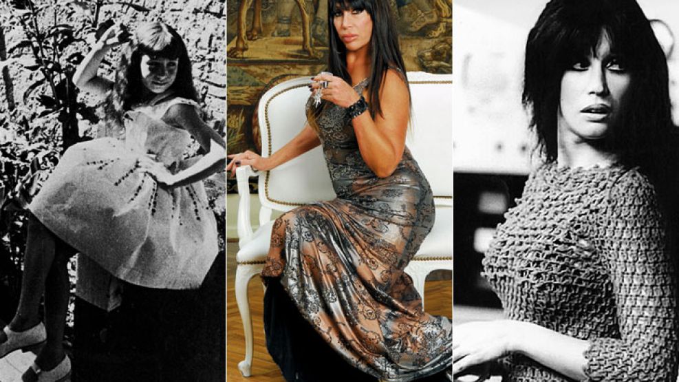 Eterna diva de la revista argentina: Moria Casán.