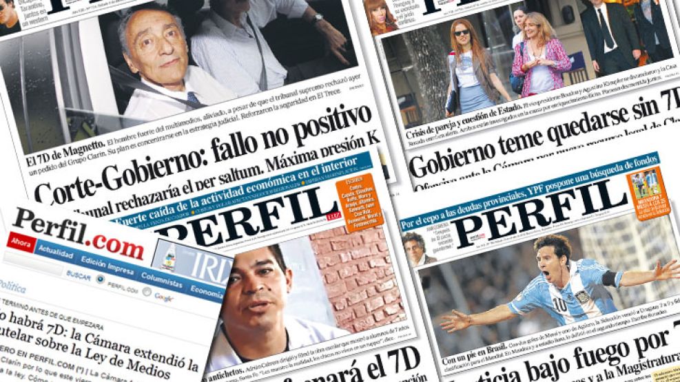 La cobertura especial del Diario PERFIL y de Perfil.com sobre el "día clave" de la ley de medios.