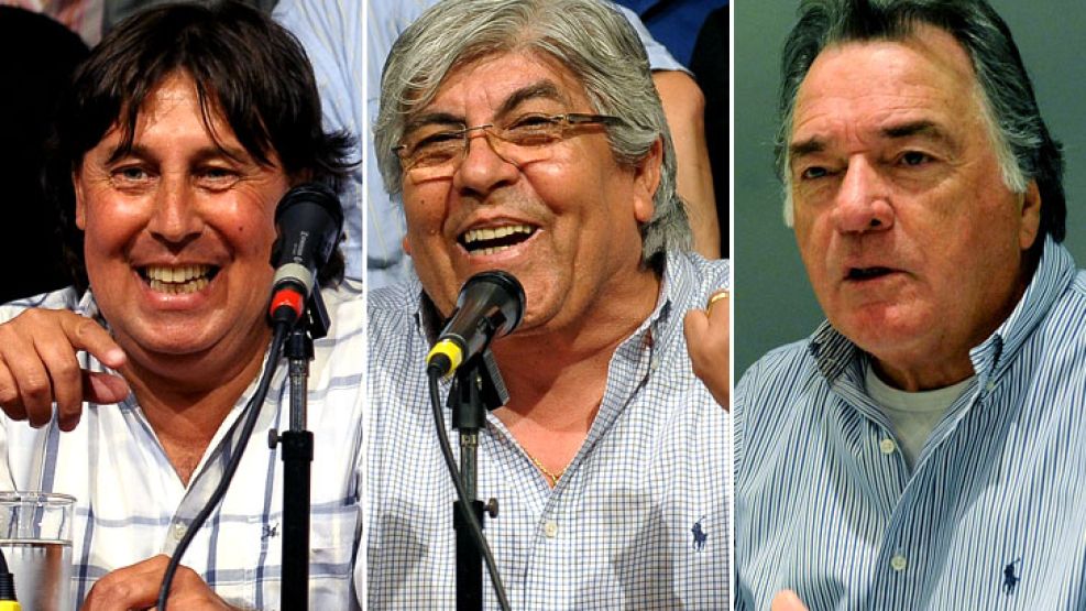 Micheli, Moyano, Barrionuevo le responden al Gobierno.