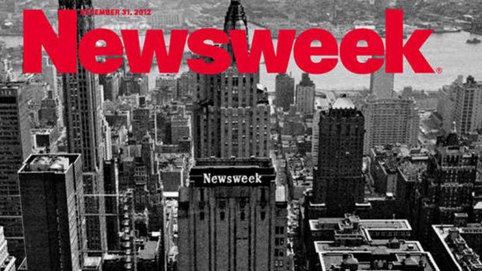 La última portada de Newsweek que se verá en los kioscos, publicada el lunes pasado. 