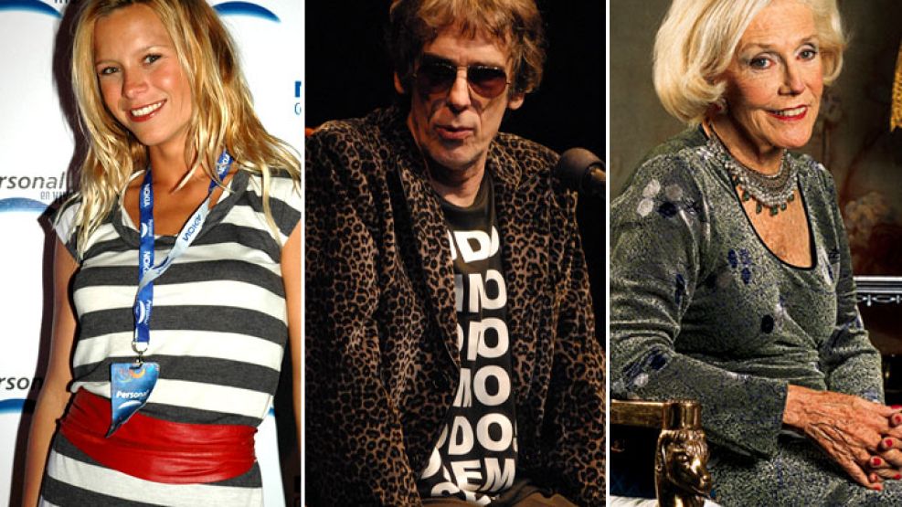 Jazmín de Grazia, Spinetta y Amalita Fortabat, algunas de las personalidades que murieron este año.