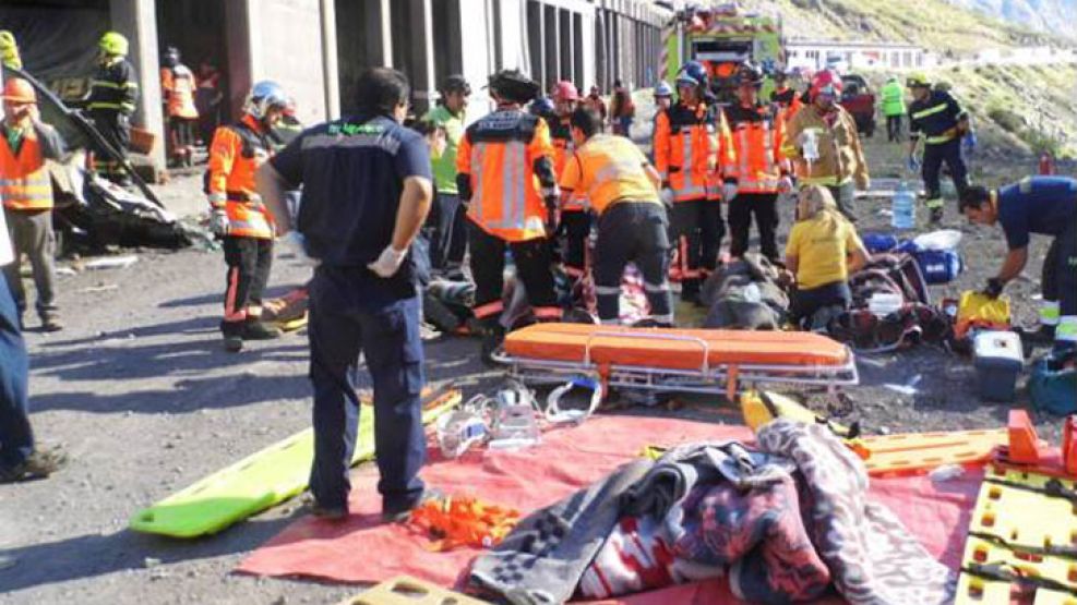 El accidente se produjo cerca de las 7.30 en el kilómetro 85 de la ruta 60.