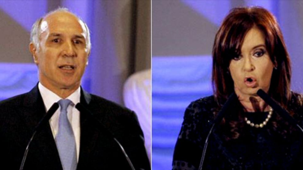 Ricardo Lorenzetti y Cristina Fernández: la Ley de Medios ahonda su distanciamiento.