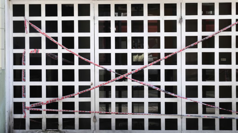 La bomba estalló frente al edificio penitenciario