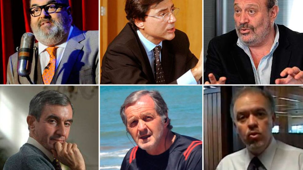Jorge Lanata, Jorge Fontevecchia, Alfredo Leuco, Nelson Castro, Eduardo Van der Kooy y Jorge Fernández Díaz hicieron un balance del año en Radio Mitre.