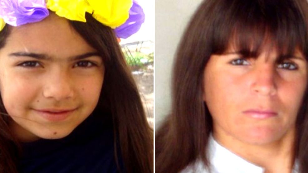 Las víctimas: Evelyn Sarmiento y Rosana Bustos. 