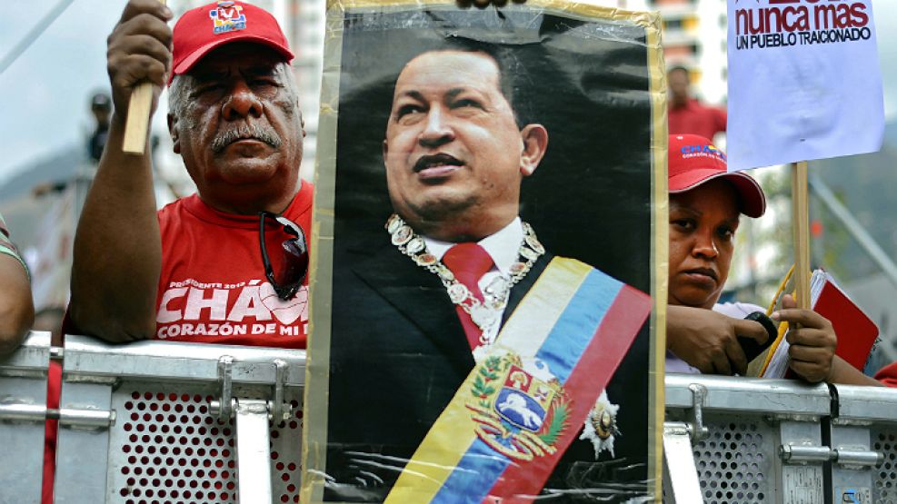 Son varias las demostraciones de apoyo a Chávez por parte de sus partidarios.