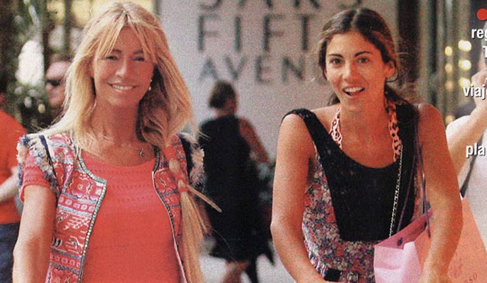 Cris Morena con Sofia Reca en Miami