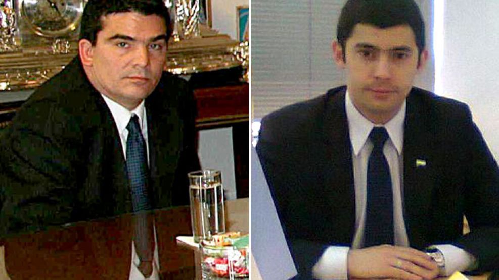 Juan de Dios Cincunegui (izquierda), Luis Romiti (derecha). Ambos renuncia tras la denuncia de la propia Presidenta.