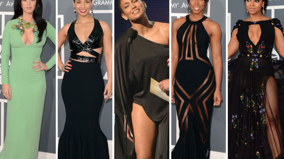 Los Grammys fueron un desfile de vestidos sexies, algo que no estaba recomendado por los organizadores de los premios. 