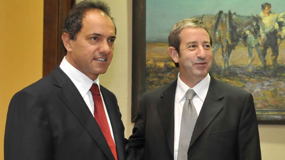 Cobos reconoció que se reunió con Scioli en diciembre.