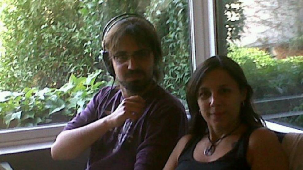 Pablo García junto a Victoria Torres en el programa Uno nunca sabe, de AM 750.