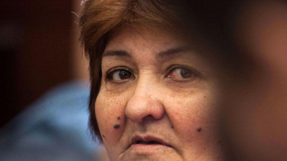 Irma Lidia Medina, madama de La Rioja, acusada y luego sobreseída en diciembre del año pasado. 