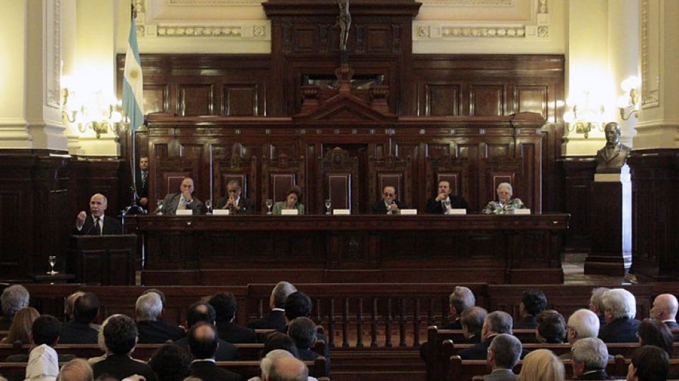 La Corte inauguró hoy el año judicial en tribunales.