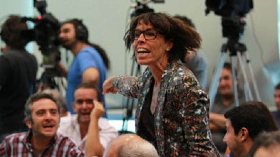 "Callate, atorranta", lanzó Larroque a Alonso.