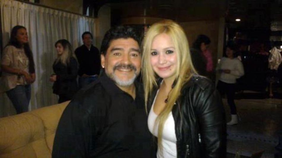 Karina y Maradona