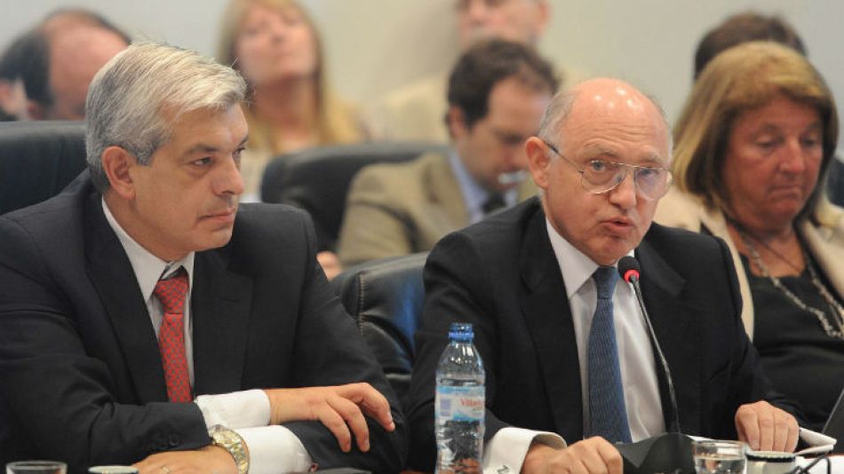 Timerman ante el plenario de comisiones en Diputados, el martes pasado.