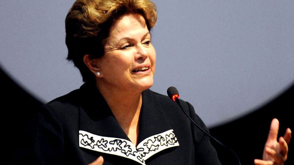 La presidenta de Brasil, Dilma Rousseff. 