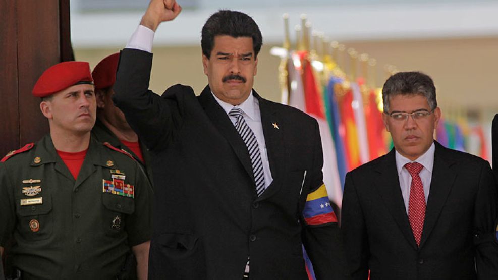 Nicolás Maduro habló frente a las cámaras del mundo.