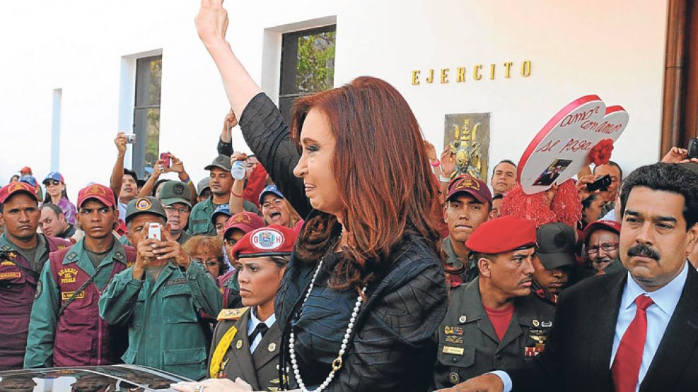 Cristina en Venezuela. 