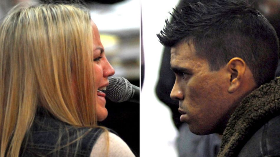 Carolina Píparo se enfrentó cara a cara con el acusado Carlos Moreno.