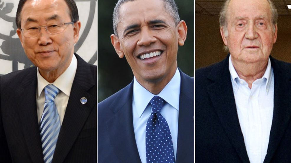 El secretario general de la ONU, Ban ki Moon, el presidente de EEUU Barack Obama y el Rey Juan Carlos de España felicitaron a Jorge Bergoglio.