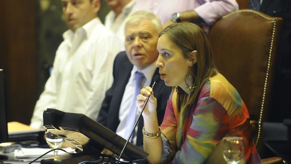 María Eugenia Vidal advirtió que si no pueden subir la tarifa del subte, "lo pagarán los impuestos de los vecinos".